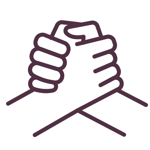 supportive team culture icon<br />
